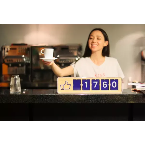 Real Time Facebook Like Counter