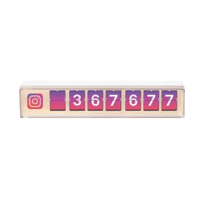 Instagram Counter – Echtzeit Follower Anzeige | Smiirl