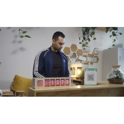 Instagram Counter – Echtzeit Follower Anzeige | Smiirl