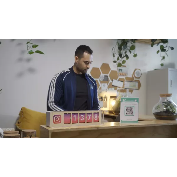 Real Time Instagram Follower Counter