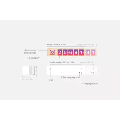 Instagram Counter – Echtzeit Follower Anzeige | Smiirl