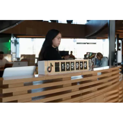 TikTok Counter – Real Time Social Media Counter | Smiirl